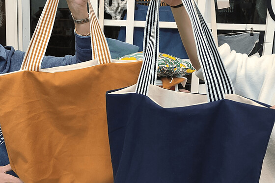 Atelier création d'un tote Bag ou d'une pochette à Paris 11ème