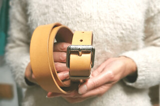 Atelier création d'une ceinture en cuir près d'Angers (49)