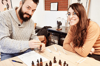 Atelier privatisé création d'un parfum sur mesure à Westhoffen - Tarif Solo - Flacon de 50 ml