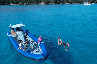 Excursion Iles de Lérins en bateau semi rigide au départ de Nice